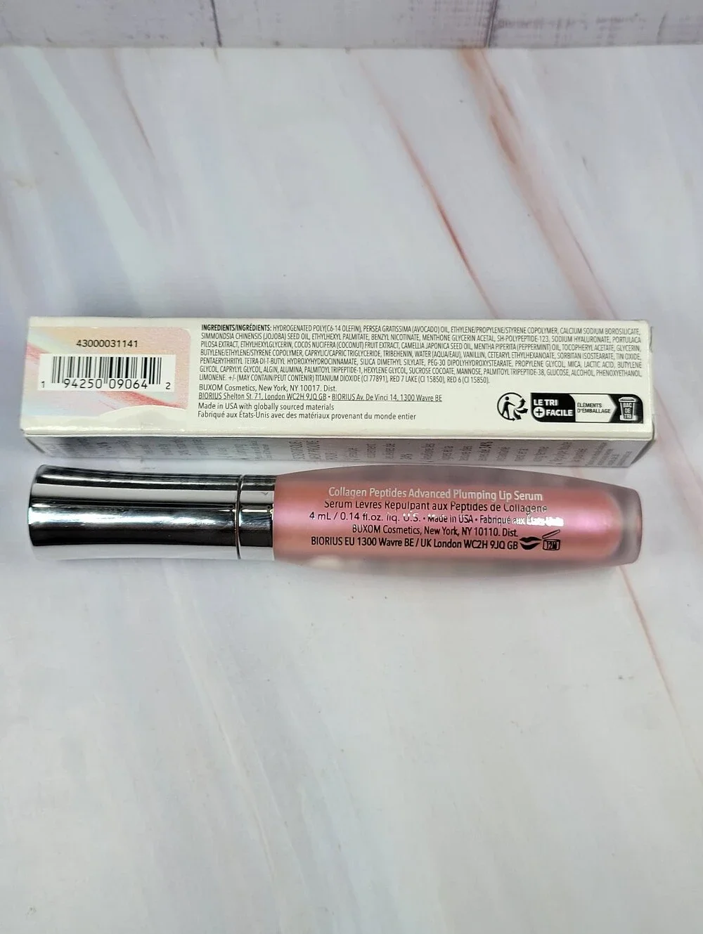 Buxom Plump Shot Peptide Lip Serum Multichrome Tint BNIB